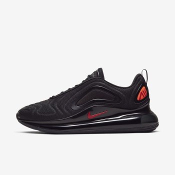 Nike Air Max 720 - Férfi Utcai Cipő - Fekete/Piros/Szürke/Piros